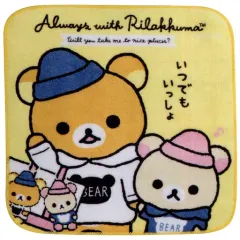 【中古】タオル・手ぬぐい(キャラクター) キャラミックス(イエロー) プチタオル 「リラックマ」