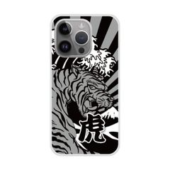 [Rakuten Mini 라쿠텐 모바일] iPhone15 케이스 스마트폰 케이스 아이폰 14 Plus Pro Max 13 12 11 SE 제3세대 제2세대 XS XR 하드 케이스 스마트폰 커버 보호 케이스 전 기종 대응 일장기 호랑이 타이거 구