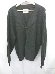 ◇ ⊇ MAISON BREEZE メゾンブリーズ 長袖 ニット カーディガン サイズF ブラック レディース E  【1506250010275】