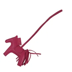 ❤未使用品❤ロデオPM ローズメキシコ 濃いピンク エルメス Y刻印 箱付き HERMES エルメス バッグチャーム ロデオ PM ソーピンク SO PINK