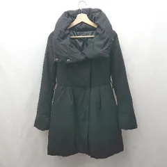 ◇ ⊇ rienda リエンダ 長袖 中綿コート サイズM ブラック レディース E  【1504240008837】