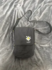 LABROS メッセージプリントリュック 黒