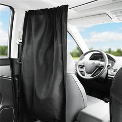 カーテン 日よけ 日除け 車用 車内 日除けカーテン 車 黒 リアカーテン エアコン サンシェード 遮光 プライバシー 紫外線対策 車中泊 着替え 授乳 防災 キャンプ  間仕切り 目隠し