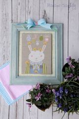 🟩⬜🟥 イタリア クロスステッチ 図案 チャート  👑Madame Chantilly  マダムシャンティ マダムシャンティー 🐰The Bunny and the Chiks🐤◆うさぎとひよこ◆ 可愛い
