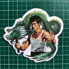 ※半額セール中！【ドラゴンへの道_貴重★】非売品シール１シート１６枚セット 激レア【ブルース・リードラゴンへの道_貴重☆】非売品シール1