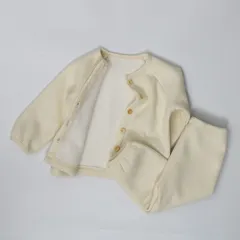 ☆ ベージュ ☆ 120cm ☆ キッズ パジャマ 長袖 上下セット yskid5519 キッズ パジャマ 上下セット 寝巻き 寝巻 寝間着 ルームウェア ルームウエア ナイトウェア ナイトウエア 部屋着 キッズパジャマ 子供パジャマ セットアップ 上下 長袖