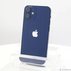 〔中古品〕 iPhone12 mini 64GB ブルー MGAP3J／A SIMフリー【377】