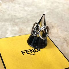 FENDI フェンディ エフ イズ フェンディ リング 指輪 サイズM シルバー