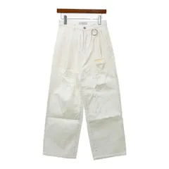 ADRER ヴィンテージ メイク ワイド テーパード デニム パンツ ジーンズ ボトムス ダメージ加工 メンズ XSサイズ アドラー ズボン DM14794■