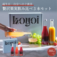 フルーツたっぷりカクテル3種セット
