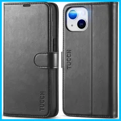 【人気商品】手帳型 iPhone14 ケース カード収納 ケース スタンド機能 耐衝撃 対応 軽量 高級PU合皮ケース マグネット 14 [RFIDブロッキング] アイフォン14 iPhone 財布型 スマホケース(iPhone 14 TUCCH 6.1インチ