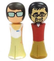 [중고] 트레이딩 피겨 3. 체조의 오토오 씨 & 후지 얀 [이치 반 쿠지 수요일 어떨까요 대결 열도] H상 이름 캐릭터 코케시 컬렉션