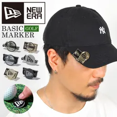 ニューエラ NEWERA ゴルフ GOLF ボールマーカー マグネット クリップ ボールマーク ゴルフマーカー ベーシックマーカー おしゃれ コイン 磁石 目立つ フラッグロゴ オールドロゴ ボックスロゴ ゴルフ好き プ