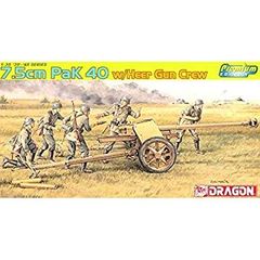 【中古-非常に良い】 1/35 ドイツ 7.5cm PaK40 w/Heer ガンクルー 【6433】