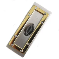 美品●Cartier カルティエ サントス ドゥ カルティエ T1220332 ロゴ入り マネークリップ/ビルクリップ シルバー×ゴールド フランス製のサムネイル