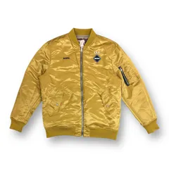 F.C.Real Bristol REVERSIBLE TOUR TEAM JACKET リバーシブル 迷彩 ボンバージャケット ブリストル FCRB-167023 L ゴールド　81149A2
