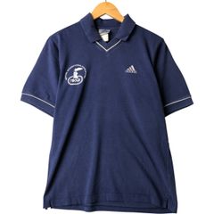 希少】adidas カールツァイス・イェーナ サッカーゲームシャツ ポロ 青 