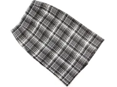 Rope Picnic ロペピクニック ツイード タイト スカート size36/白ｘ黒 ◇■ レディース