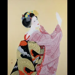 【GINGER掲載商品】 2025年最新】舞妓 日本画の人気アイテム - メルカリ 絵画