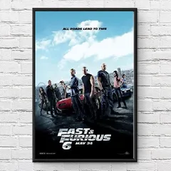 *新品/非売品*ワイルドスピード EUROMISSION オリジナル映画ポスター 映画『ワイルド・スピード EURO MISSION』史上最速のドリームチームが