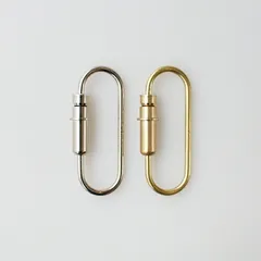 【新品】【1点販売】CANDY DESIGN&WORKS[キャンディデザイン&ワークス] Bullet Carabiner(バレット カラビナ) [キーリング キーホルダー カラビナ ベルトフック シンプル]