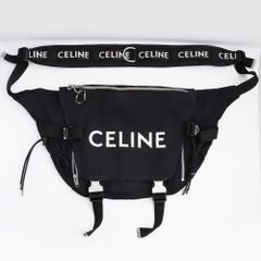 ◎本物 美品 CELINE ナイロン トレッキング ブラック ウエストバッグ