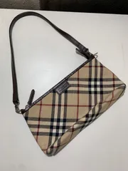 j1537 Burberry BLUE LABEL バーバリー　ブルーレーブル　ミニショルダー　アクセサリーポーチ　バッグ