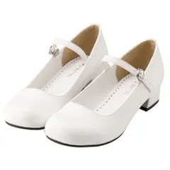 夢展望公式 [新品未使用] ３ｃｍヒールロリータパンプス [スムースホワイト] 他カラー別ページ有 dearmylove パンプス ラウンドトゥ 532885-03