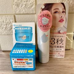 ワンリスト オールインワン デイクリーム〈日中用ジェル状クリーム・ファンデーション〉　MC メイクカバーミスト　計2点セット　未使用
