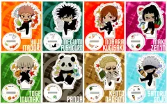 【中古】アクリルスタンド・アクリルパネル 全8種セット 「呪術廻戦 ぺたん娘 トレーディングアクリルスタンド -four seasons-」 セブンイレブン限定