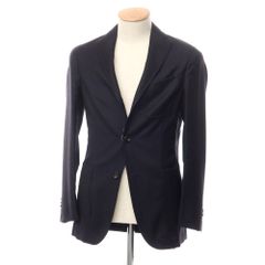 【中古】ボリオリ BOGLIOLI DOVER ウール 2B カジュアルジャケット ブラック【サイズ42】【メンズ】