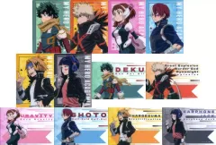 【中古】キャラカード 全12種セット 「僕のヒーローアカデミア クリアカードコレクション 行進Ver.」