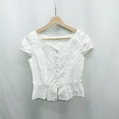 ◇ ⊂ Φ MOUSSY マウジー カットソー サイズ1 ホワイト系 レディース E  【1501160039149】