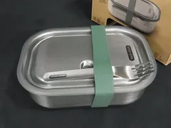 【希少品】PRADA ステンレススチール ランチボックス ラージ org.jpg
