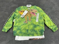 新品 キッズTシャツ トレーナー 2pc セット サイズ3T ジュラシックワールド JURASSIC WORLD ティラノサウルス 恐竜 T-REX コストコ/52983在
