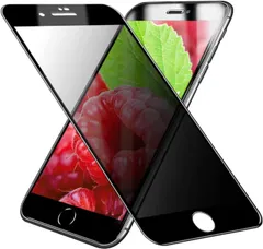 【在庫セール】iphoneSE3 ガラスフィルム 覗き見防止 iphoneSE2 フィルム のぞき見防止 あいふぉんSE2 ガラス のぞき見 アイフォンSE/SE2/SE3 保護フィルム 横見防止【180°プライバシー保護/全面保護/気泡ゼロ/1枚セット/4.