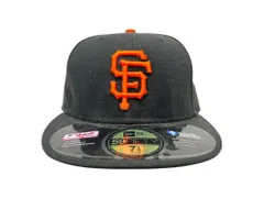 NEWERA (ニューエラ) 59FIFTY MLBオンフィールド サンフランシスコ・ジャイアンツ ベースボールキャップ 帽子 56.8cm ブラック メンズ/028