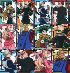 【中古】キャラカード 全12種セット 「劇場版 僕のヒーローアカデミア THE MOVIE ユアネクスト 公開記念POP UP SHOP 描き下ろしクリアカードコレクション」