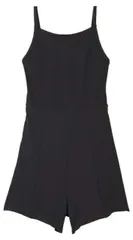 speedo スピード ALL IN ONE GIRL ブラック 140 SLG92431 K | スイムウェア オールインワン水着 キュロットタイプ インナー付 ストレッチ性 UVカット リゾートウエア 水泳 水着 プール 海 リゾート地 子供用 キッズ ガ