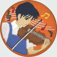 アニメージュとジブリ展　刺繍ブローチ　バロン＆ルイーゼ　耳をすませば　tamao アニメージュとジブリ展 刺繍ブローチ バロン＆ルイーゼ 耳を