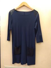 M11 トランクヒロココシノ　スパンコールデザイン　コットン100％　チュニック