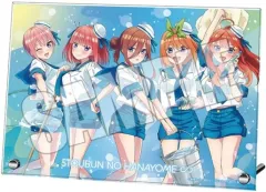 【中古】アクリルスタンド・アクリルパネル スプラッシュサマー! アクリルプレート ＜FIVE Memories＞ 「きゃらっとくじ発売5周年記念 TVスペシャルアニメ 五等分の花嫁∽ ～FIVE Memories～」