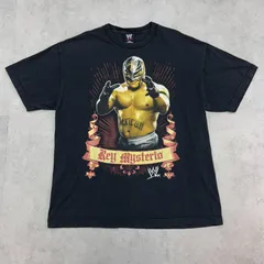 2008 WWE/ ミステリオ 総柄 レスリング Tシャツ 2025年最新】ミステリオ tシャツの人気アイテム - メルカリ