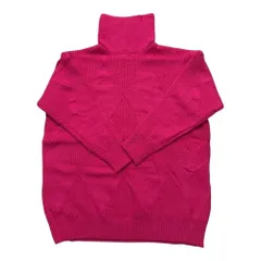 ☆ ローズ ☆ L ☆ セーター ニット 秋 冬 レディース かわいい als6620 セーター ニット 秋 冬 レディース ニットセーター タートルネック タートル ハイネック 厚手 プルオーバー 軽量 軽い ケーブル編み ショート丈 ショート 防寒 長袖