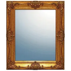 ユーパワー グレース アート ミラー 「アーサーL(アンティークゴールド)」 GM-08018