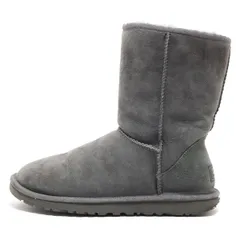 カラーブラック箱付 UGG ウィメンズ クラシックショート 5825 ムートンブーツ 25cm