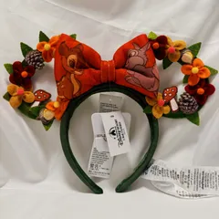 【新品未使用】ディズニー 　カチューシャ　 バンビ　とんすけ　Bambi  秋　森　レア　【日本未発売 】 　海外限定