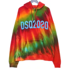 DSQUARED2 Tie Dye Logo Hoodie Mサイズ マルチカラー S74GU0566-S25030