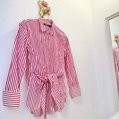 【美品】ラルフローレン　ストライプシャツ