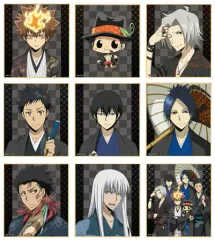 【中古】紙製品 全9種セット 「家庭教師ヒットマンREBORN! トレーディング 描き下ろしイラスト 和服Ver. ミニ色紙」